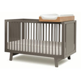 Sparrow Two Piece Convertible Crib and Changer Set