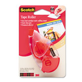 Refill Cartridge for Double-Sided Tape Roller, 1/3" x 472", Clear