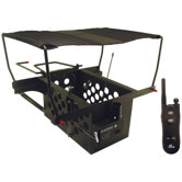 Natural Flush Large Bird Launcher for Pheasant and Duck-Size Birds with Remote