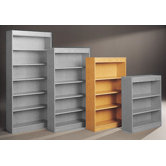 Library 60" H Four Shelf Single Sided Bookcase