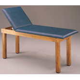 First Aid Treatment Table with Adjustable Backrest