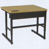 C-Leg Computer Table with Wire Management and Optional Adjustable H8