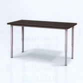 Adjustable Height Steel Frame Science Table with Black Chemical Resistant Top