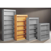 Library 68" H Five Shelf Single Sided Unit