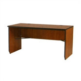 Illusions Work Table with J-Trough Wire Management