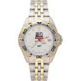 NCAA Men's All Star Bracelet Watch with Team Logo Dial