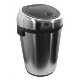 17 Gallon Stainless Steel Infrared Trash Can