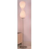 Peanut Six Light Floor Lamp in Polished Chrome