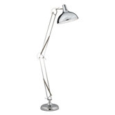 Maxi Task Floor Lamp in Chrome