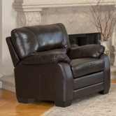 Broadway Italian Leather Chair