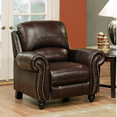 Charlotte Leather Club Recliner