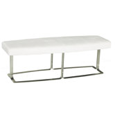 Megan Leather Bench