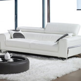 Flynt Leather Sofa