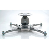 Magnetically-Assisted Projector Mount in Silver