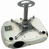 Magnetically-Assisted Projector Mount - Adjustable Height in Silver