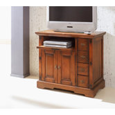 90cm TV-Kommode "Bombay" in Antik