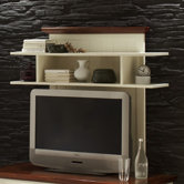 105cm TV-Aufsatz "Siena" in Antikwei&szlig;