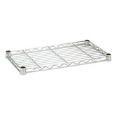 14" W x 24" D 350lb Steel Shelf in Chrome