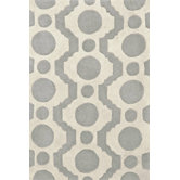 Tufted Circle Fret Rug