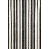 Woven Black/Ivory Rug