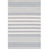 Beckham Light Blue Striped Rug