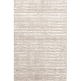 Cut Stripe Ivory Rug