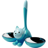 Tigrito Cat Bowl in Light Blue