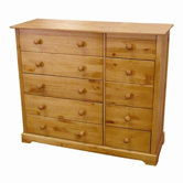 Atlantic 10 Drawer Chest
