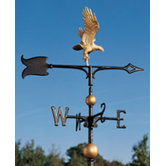 30" Full-Bodied Eagle Weathervane