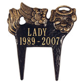 Pet Memorial / Angel-Dog Plaque