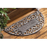 Personalized Filigris Arch Mat