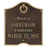 Pennsylvania Dutch Anniversary Standard Wall Plaque