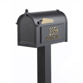 Premium Streetside Post Mounted Mailbox