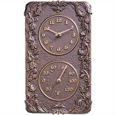 Acanthus Clock Thermometer