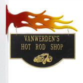 Hot Rod Plaque