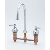 Widespread Bathroom Faucet with Double Handles