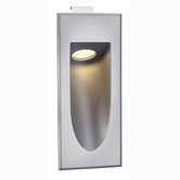LED Wandeinbaustrahler "Downunder Mini" in Silbergrau