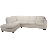 Magic Leather Sectional D