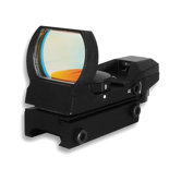 Red and Green Dot ReflexSight with 4 Different Reticles in Black