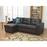 Gemona L Sofa in Brown