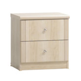 Tara 2 Drawer Bedside Table
