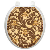 Classic Toilet Seat Applique with Tuscany Filigree Design