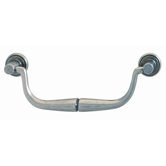 5.8" x 1.9" Handle in Pewter