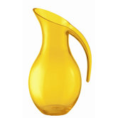 Happy Hour 10.5" Blown Jug in Yellow