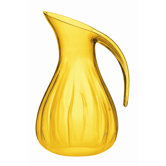 Happy Hour 10" Blown Jug in Yellow