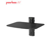 Single AV Wall Shelf with Glass