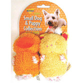 Terry Duck/Pig Dog Toy (2 Pack)