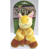 Softies Terry Gail Giraffe Dog Toy