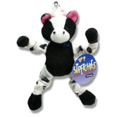Cow Stretchies Dog Toy