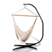 Suelo Stand and Rope Hammock Chair Combo